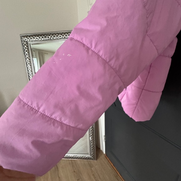 Nike Sportswear Women's Pink Hooded Full Zip Puffer Jacket - Picture 7 of 7